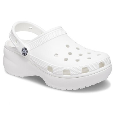 Crocs Classic Plateau Clog Bone