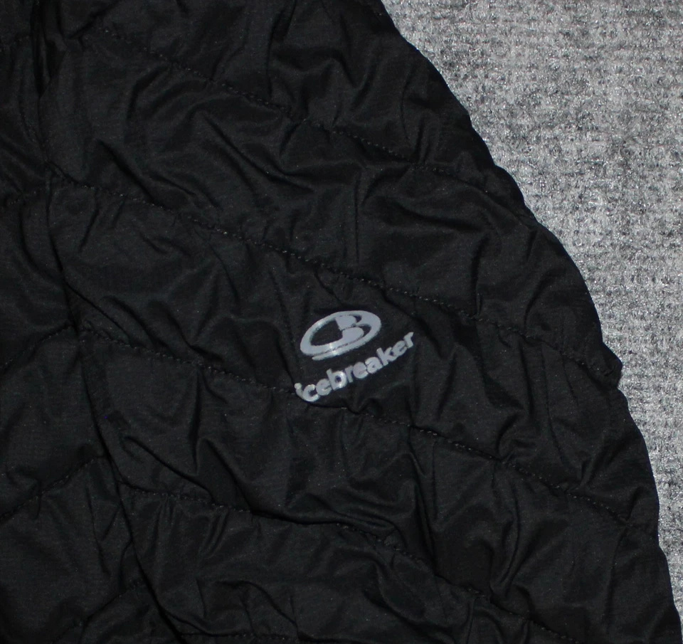 ICEBREAKER W'S GT MERINO ПУХОВИК куртка шерсти изолированный стеганый с капюшоном sz S куртка - Изображение 3 из 4