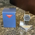 VTG Timex Trailblazers Field Watch Date Military Dial Nylon Strap NOS Quartz