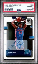 2022-23 Panini Donruss Optic - Rated Rookie Jaden Ivey #241 Holo Prizm...
