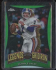 2024 Topps Chrome Football Green Refractor John Elway #LOG-11