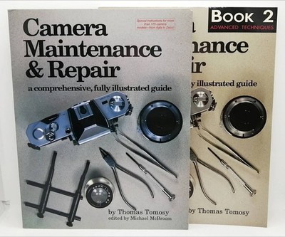 Tomosy Camera Maintenance & Repair Vols 1 & 2 Rare Books Used | eBay