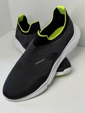 Cole Haan Women's Zerogrand Radiant Slip-On Sneaker Black Chartreuse Size 8B