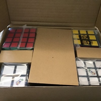 Hasbro Rubik's Solve The Cube Kit 4 Pack Rubik s Edge, Mini , Cube & Master NEW