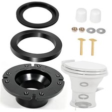 RV Toilet Seal Kit for Dometic 300/310/320   3" Flange, Gasket  Hardware