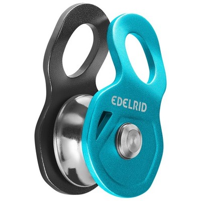 Edelrid Seil Rolle, Seilrolle FLUX, Kugelgelagerte Rolle für Flaschenzüge