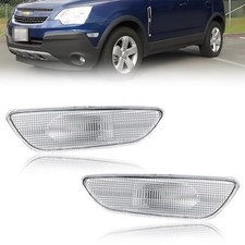 Front Side Marker Light Housing Compatible With Chevy Captiva Sport Clear Lens