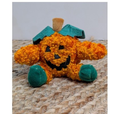 Dan Dee Collector's Choice Pumpkin Jack O Lantern Bumpy Mini Plush 6''