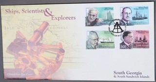 MayfairStamps South Georgia FDC 2015 Ships Scientists & Explorers Combo First Da