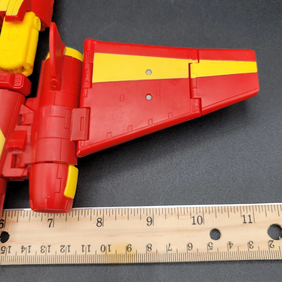 Transformers Marvel Crossovers Iron Man  Autobot Fighter Jet By Hasbro - Image 3 of 4