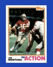 1982 Topps Set-Break #489 Joe Montana Ia EX-EXMINT *GMCARDS*