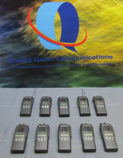 Lot of TEN Motorola HT1250 LS 450-512 MHz UHF Two Way Radios