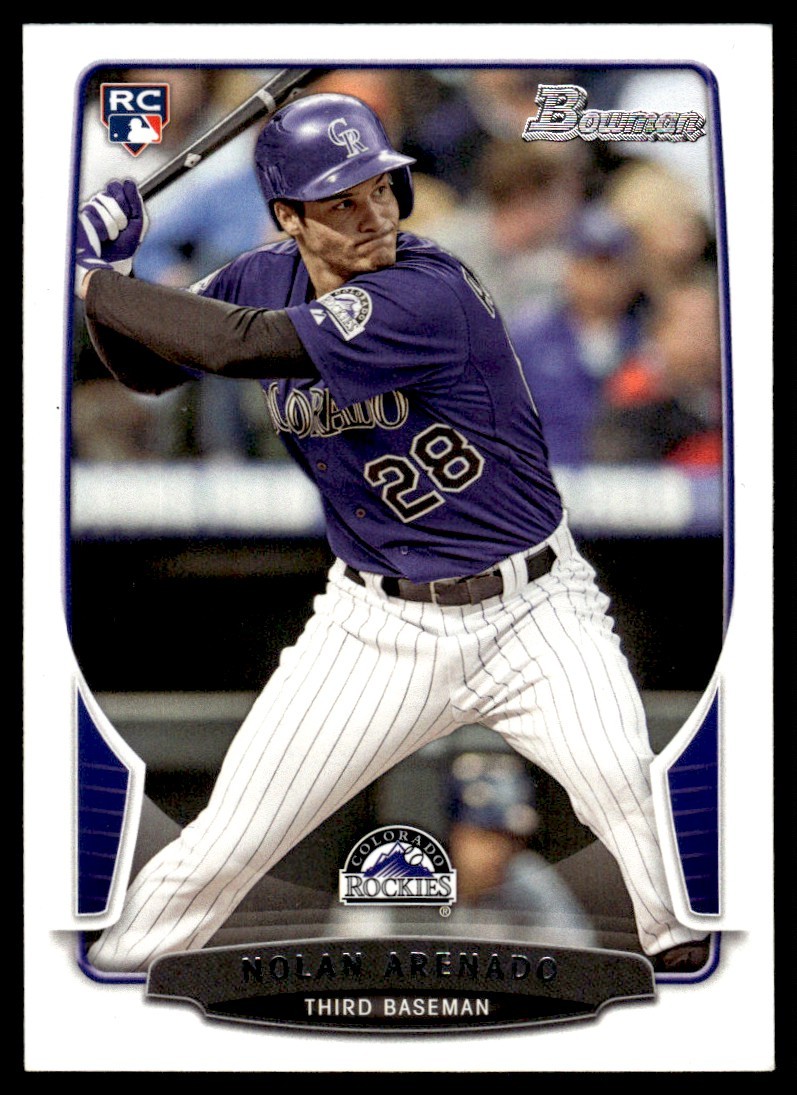 2013 Bowman Draft Picks & Prospects Nolan Arenado RC Colorado Rockies #41