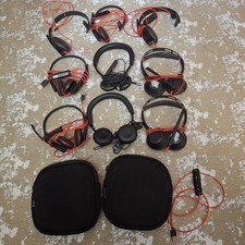 Plantronics Poly Wired Headsets Lot of 9 C520M C5200 C5210T C5220T C3210 C3220