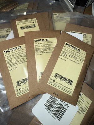 3 Le Labo SANTAL 33, THE NOIR 28, ANOTHER 13 0.025oz/0.75mL ea. SEALED NEW