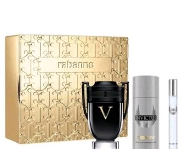 Paco Rabanne Invictus Victory Extreme 3 PC Set New!