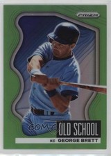 2022 Panini Prizm Old School Lime Green Prizm 72/125 George Brett #OS-6 HOF k4s