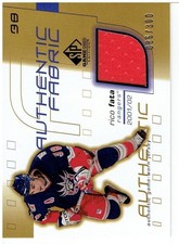 Rico Fata 2001-02 SP Game Used Authentic Fabric Gold #AFRF 