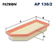 Luftfilter FILTRON AP 136/2 Filtereinsatz für RENAULT CAPTUR 2 CLIO 5 ARKANA 1 4