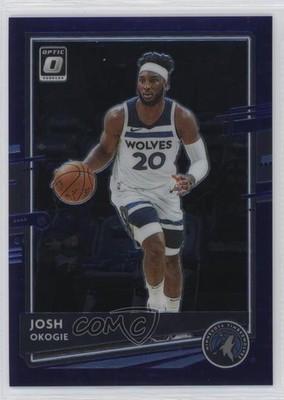 2020-21 Panini Donruss Optic FOTL Purple Stars Prizm 2/13 Josh Okogie #110 4g8