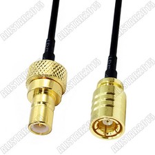 SMB Male Plug to SMB Female Jack RF Radio Extension Pigtail RG174 Coaxial Cable
