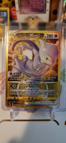 Mewtwo VSTAR (Secret) 086/078 Pokémon GO Holo