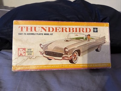 VTG  ITC JUNIOR KIT BUILDER 1962 THUNDERBIRD EASY ASSEMBLE MODEL KIT