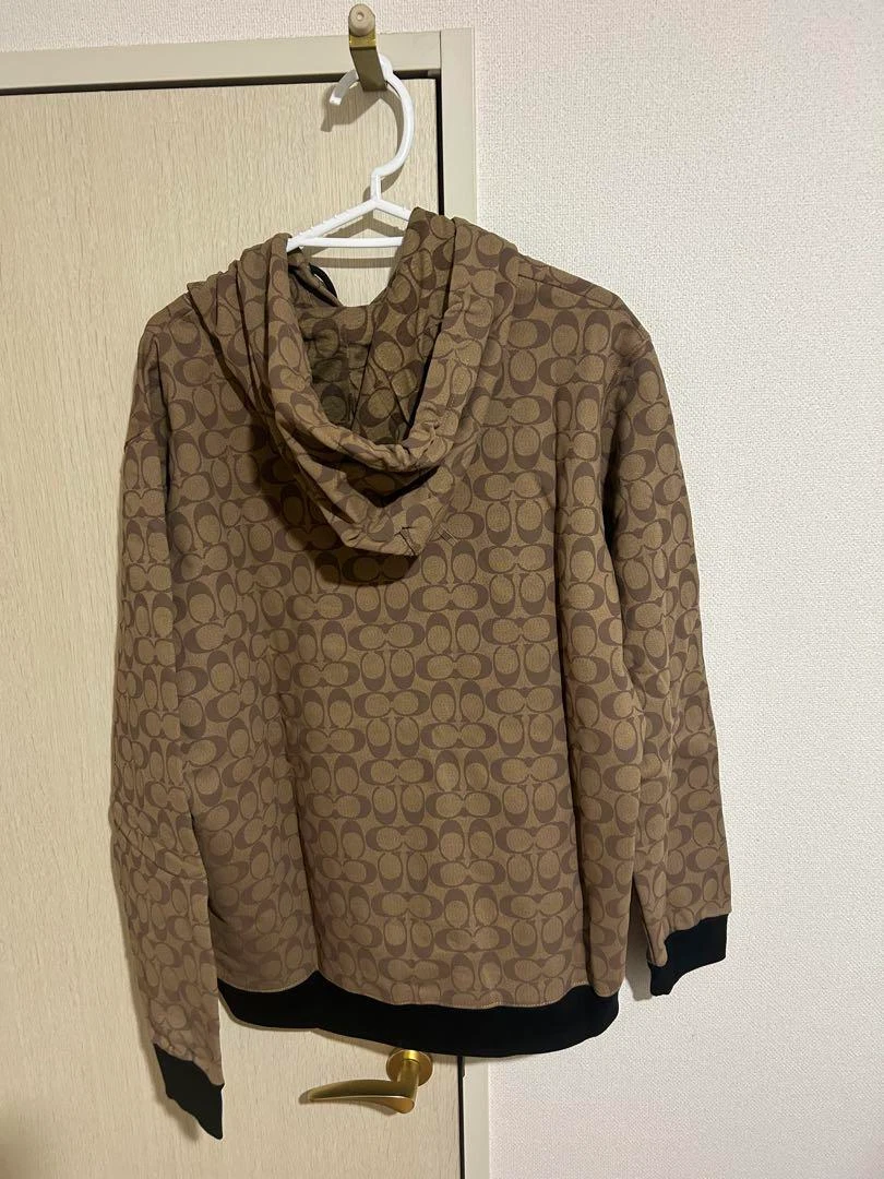 Felpa con cappuccio Coach x Disney 101 Dalmatians taglia L ricamo firma Giappone mai usata