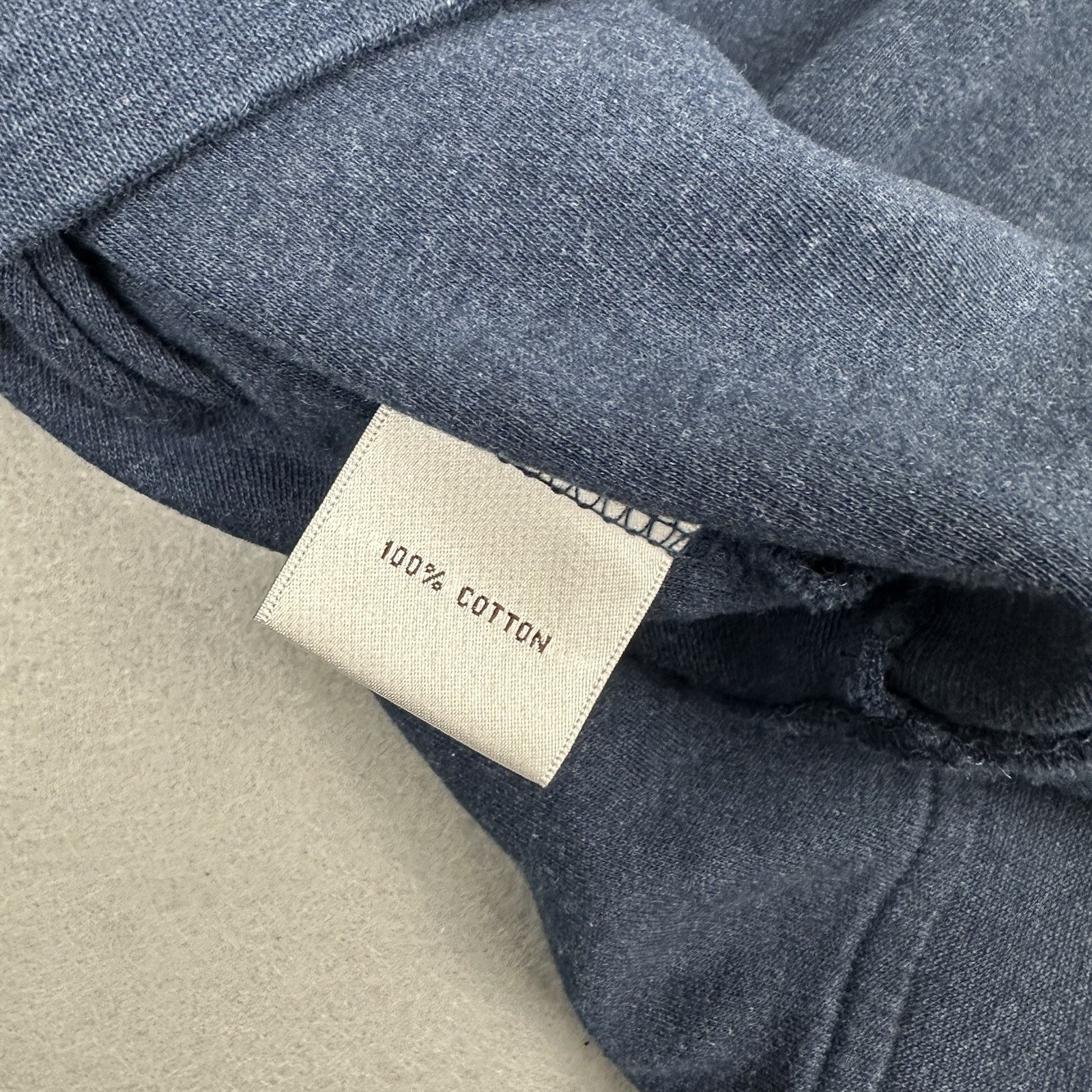 Peter Millar Sweater Men Large Blue Solid 1/4 Zip… - image 7