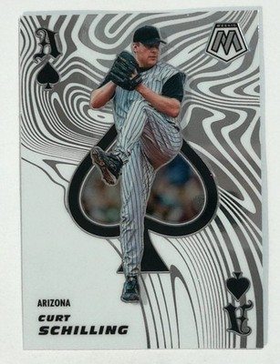 2021 Panini Mosaic #ACE10 Curt Schilling Aces Arizona Diamondbacks Baseball