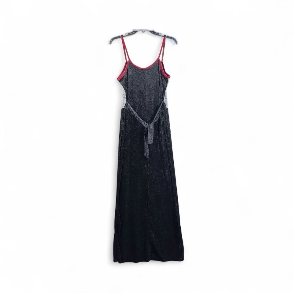 Rubie's Crushed Velvet Long Costume Dress Standard Size (M L) Witchy Whimsigoth - Image 2 of 4