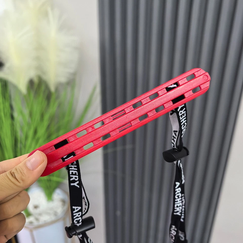 Archery Arm Guard Forearm Protector Gear Adjust Plastic Adult Youth Bow Shooting - Image 2 of 4