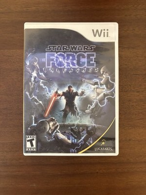 Star Wars: The Force Unleashed I  Nintendo Wii Game With Manual