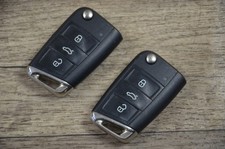 VW Tiguan 5N II 2020Bj 2x Schlüssel Zündschlüssel Funkschlüssel 5G6959752BL