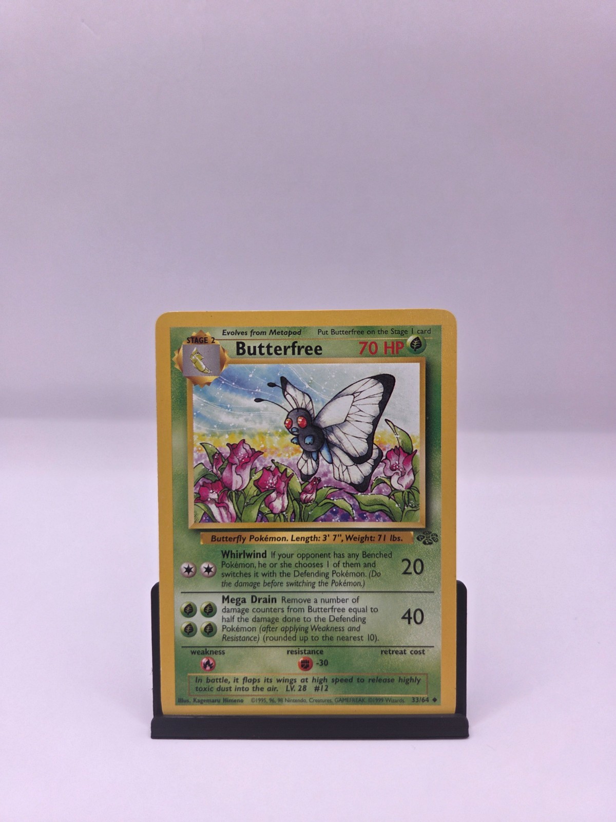 Butterfree 33/64 - Jungle - NM/VLP Pokemon TCG