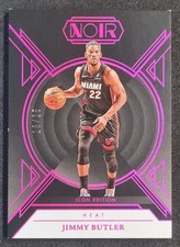 Jimmy Butler III 2024-25 Panini Noir Icon Edition Holo Ruby /25