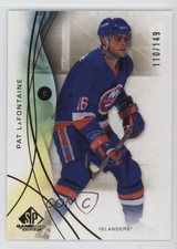 2024 Upper Deck SP Game Used Legends Gold 110/149 Pat LaFontaine #194 HOF 0q4s