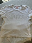 Juicy Couture White Velour Sleepwear 2-Piece Set Size XL — photo 2