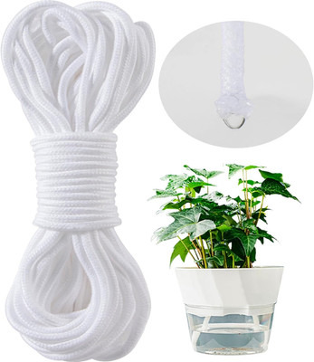 Self Watering Rope - 50 Feet × 1/4 Inch Self Watering Rope for Plants, Wicking C