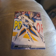 Jordan Binnington 156 2022-23 Upper Deck St. Louis Blues Card