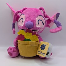Disney Lilo  Stitch Angel Plush Holding Flower Pot - "That's So Stitch " NWT