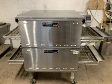 Pizza Oven Conveyor 2023 Middleby Marshall PS638WOW2 Double Stack Nat Gas Tested