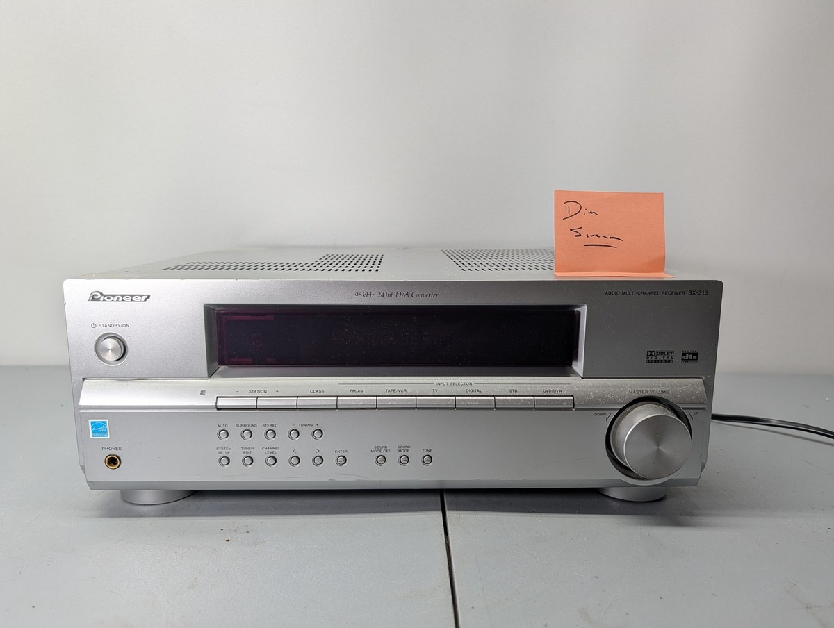 Pioneer SX-315 Receiver Stereo Vintage 2 Channel HiFi Home Audio
