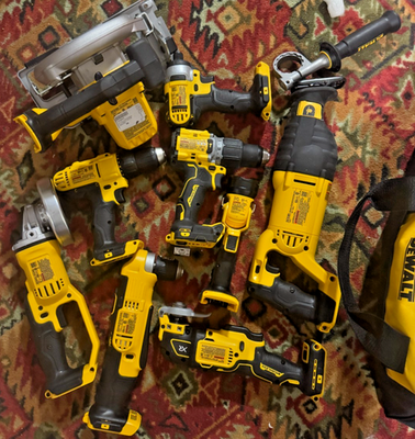 #ad #ad Dewalt 20V 9 Piece Combo Tool Kit with Bag $650.00