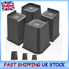 4-8 Inch Bed Risers Support Bed Lifter  Couch Sofa Table Chair Leg 4 Pcs