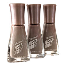 Sally Hansen Nail Polish 3-Pack Glossy 183 Insta-Dri Fast Dry Making Mauves