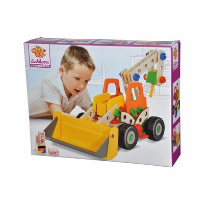 Eichhorn Constructor Radlader Bausatz Konstruktionsset Bagger Bauen Spielzeug