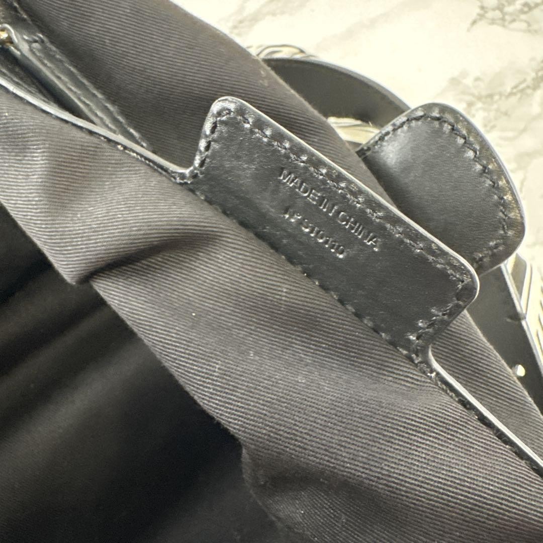 Givenchy Geometric Pattern Canvas Genuine Leather… - image 13