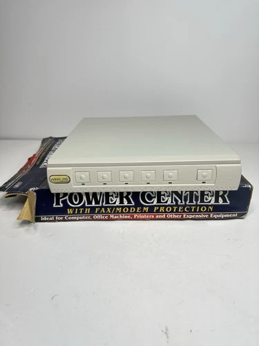 Computer Power Center Surge Protector with FAX Modem Protection /Oscar Power Tap