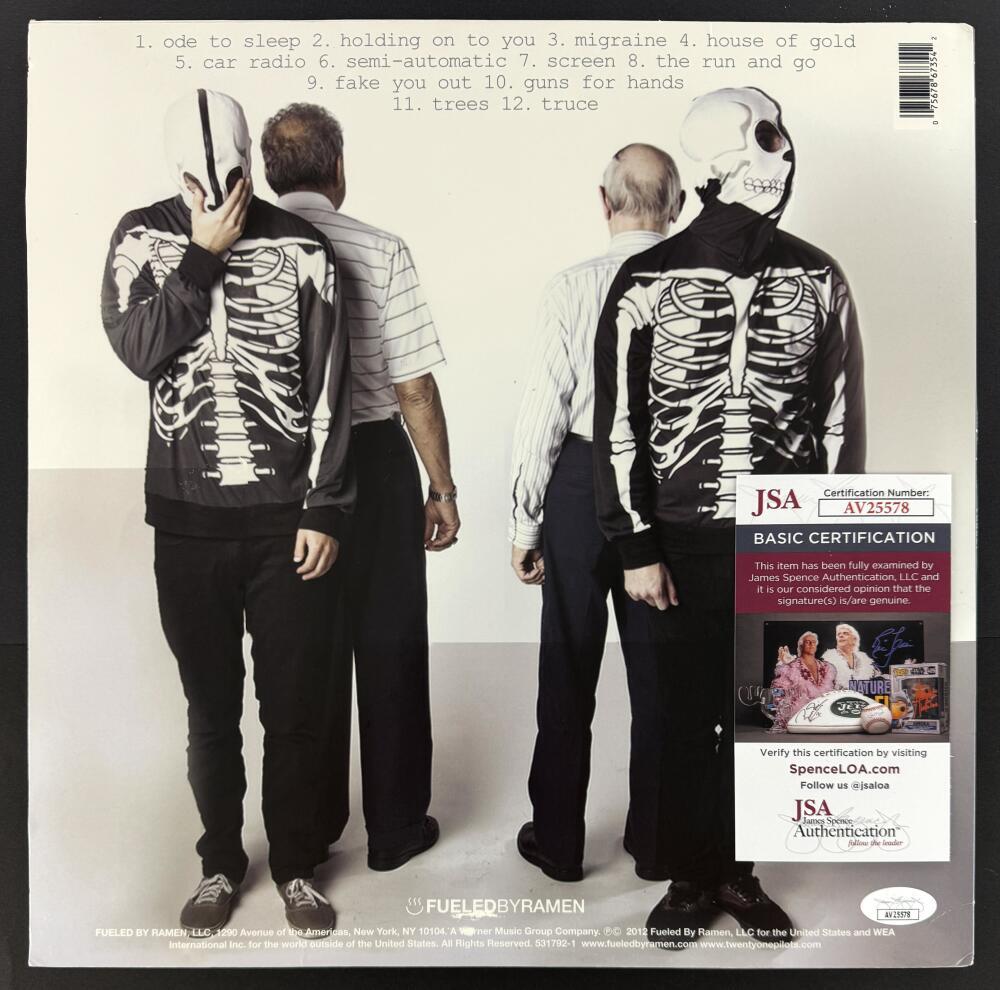 ヴェッセル　twenty one pilots サイン入り m18254144752_1.jpg